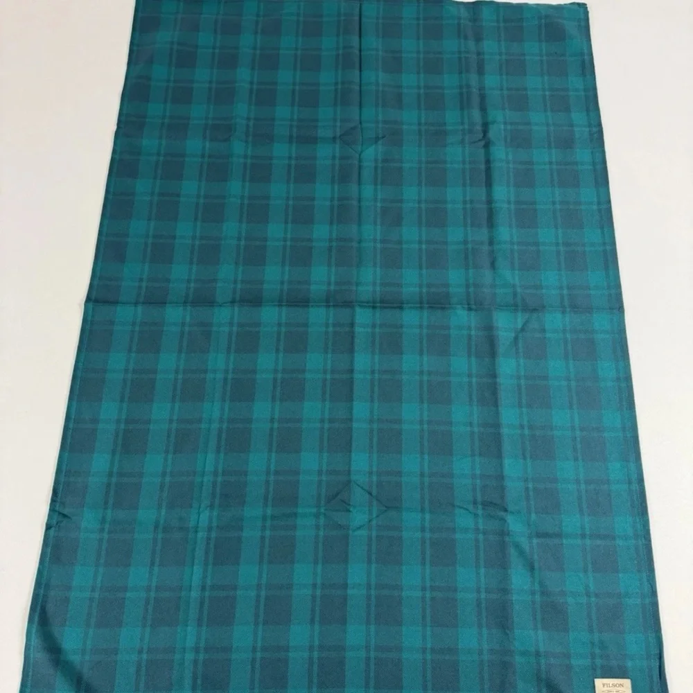 Filson x Alaska Airlines Plaid Throw Blanket
